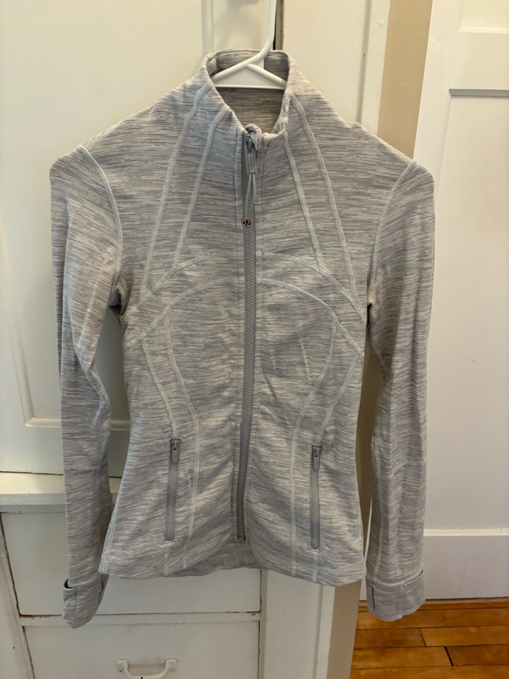 Lululemon Light Gray Define Jacket - Women's Zip-Up (50%+ off!!)